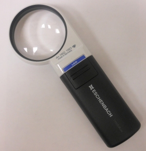 Eschenbach 1511-41 Hand Held Illuminated Magnifier Mobilux LED 4x